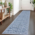 SIILOOM 2x8 Washable Runner Rug, Non Slip Soft Area Rug by SiiloomRug