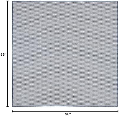 Nourison Home Courtyard 8' x Square Indoor/Outdoor Serged Edges Square Area Rug - Image 2