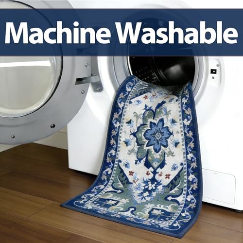 AREDO Runner Rug with Non Slip Rubber Backing 2' * 6', Washable Soft Floor - Image 5