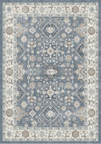 Bathroom Rugs Non Slip Washable: 2x3 Low Pile Kitchen Mat Stain-Resistant by TOPRUUG