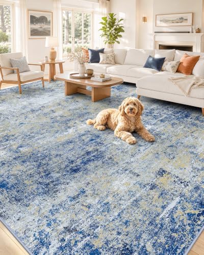 OLANLY 6x9 Washable Area Rug, Soft Non Slip Carpet by OLANLY
