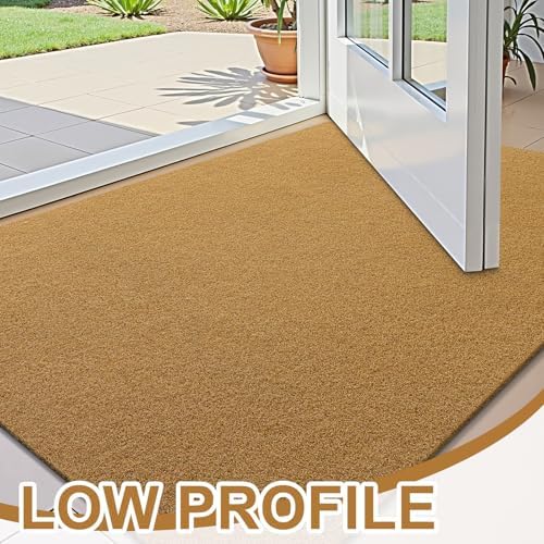 OLANLY Front Door Mat 71x47, Low Profile Doormat - Image 3