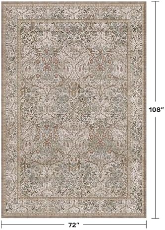 Washable Dining Room Rugs for Under Table - Image 2