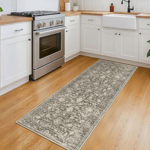 KILOCOCO Hallway Runner 2x5 Washable Runner Non-Slip Kitchen Rug - Image 2