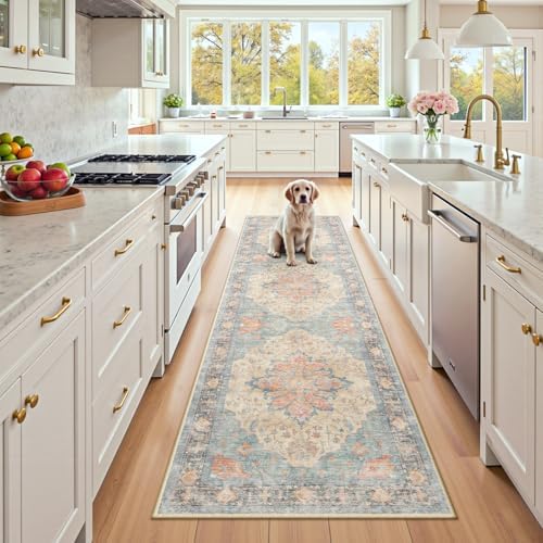 RELEANY Washable Area Rug, Runner 2'6"x8' by RELEANY