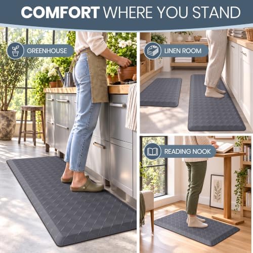 TranquilRelax 4/5 Inch Cushioned Anti Fatigue Kitchen Mats - Image 5