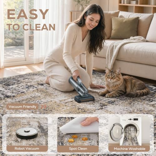 Nakagishi Neutral 8x10 Area Rugs - Image 3