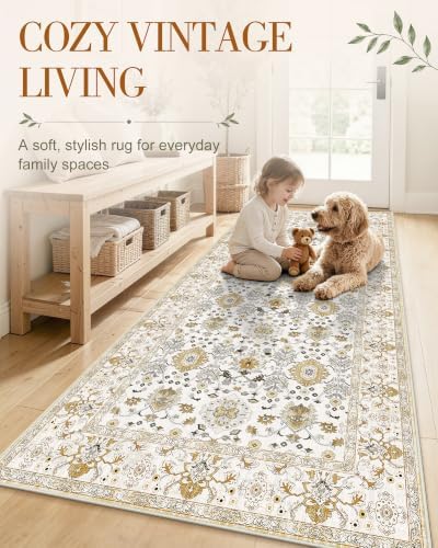 OLANLY 3x6 Washable Runner Rug, Soft Non Slip Carpet - Image 3