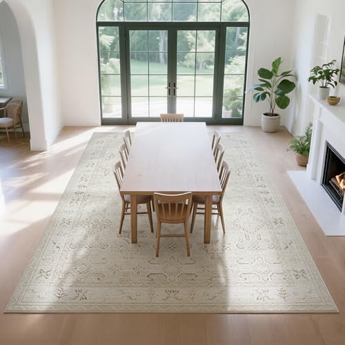 8x10 Washable Area Rugs for Living Room, Dining Room - Image 7