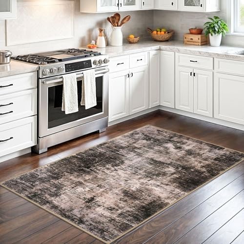 IOHOUZE Abstract Area Rug 3x5 Ft Washable Rugs - Image 3