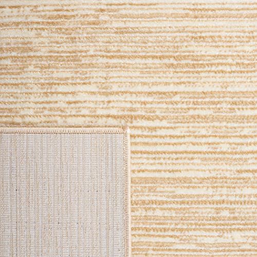 SAFAVIEH Vision Runner Rug 2'2"x8', Modern Tonal Beige VSN606H - Image 5