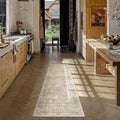 HUGEAR Beige 2x5 Neutral Runner Rugs by HUGEAR