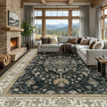 RELEANY Washable Area Rug, Large 9'x12' by RELEANY