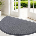 OLANLY Half Circle Front Door Mat 47x23, Waterproof Heavy-Duty Doormat by OLANLY