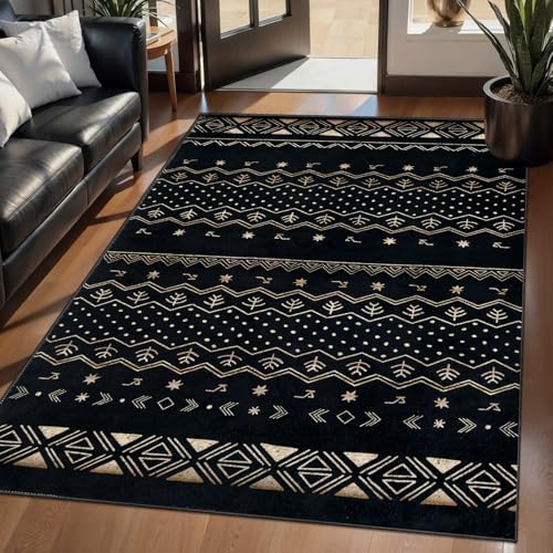 SERISSA 3x5 Washable Non-Slip Boho Area Rug - Image 2