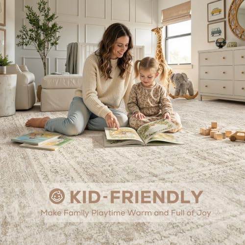 Nakagishi Neutral 10x14 Area Rugs - Image 6