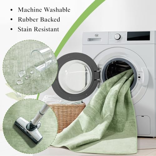 4x6 Washable Area Rug - Image 5