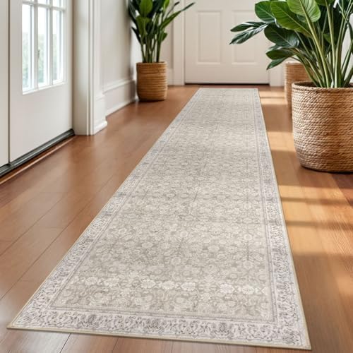 SIILOOM 2x10 Washable Runner Rug Non Slip Soft Area Rug - Image 4