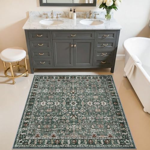 Washable 4x4 Square Entry Rug: Rugs - Image 6