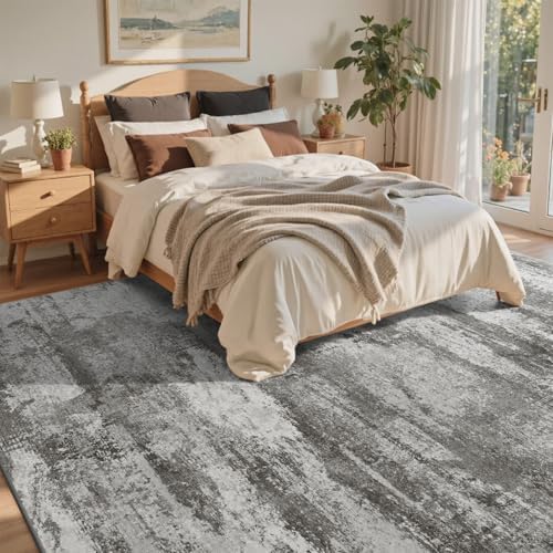 4x6 Ft Abstract Washable Area Rugs - Image 4