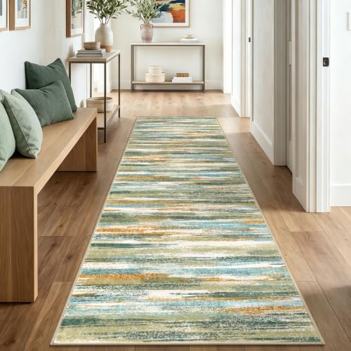 Lansny Abstract Washable Runners by lansny