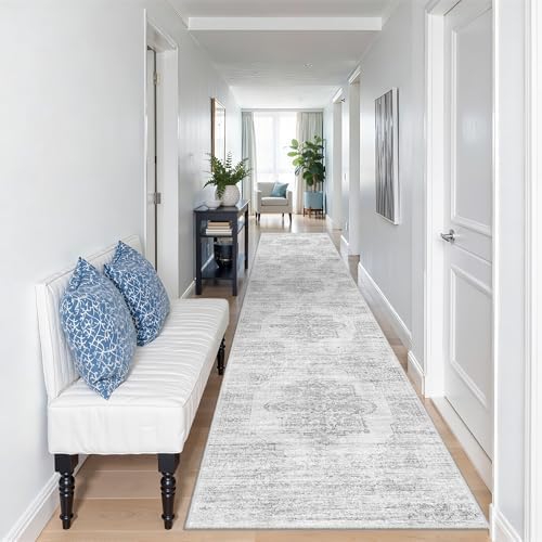 2x10 Runner Rug Non Slip, Washable Hallway Runner Rug - Image 3