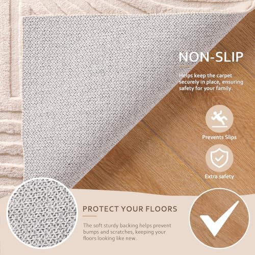 Ciicool 4x6 Washable Area Rug - Image 4