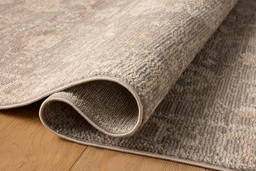 Loloi Magnolia Home Pace Taupe/Wheat 2'-6" x 10'-0" Runner Rug - Image 5