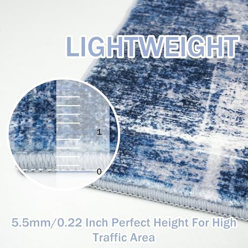 IOHOUZE Abstract Area Rugs 8x10 Ft Washable Large Rugs - Image 6