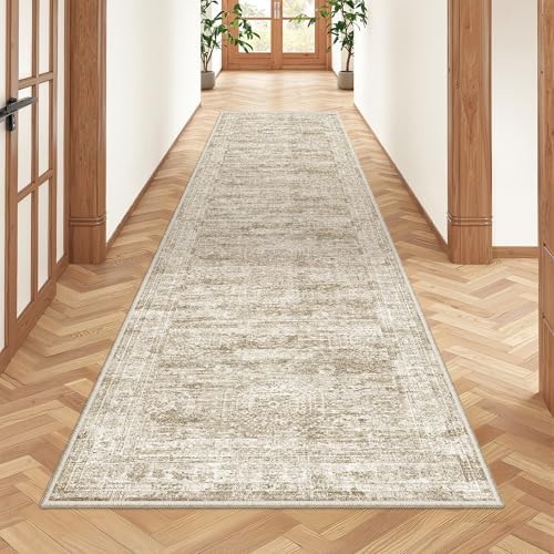 2x8 Runner Rug Non Slip, Washable Hallway Runner Rug by Restydon
