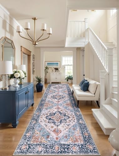 SERISSA 3x10 Washable Non Slip Boho Runner Rug - Image 2
