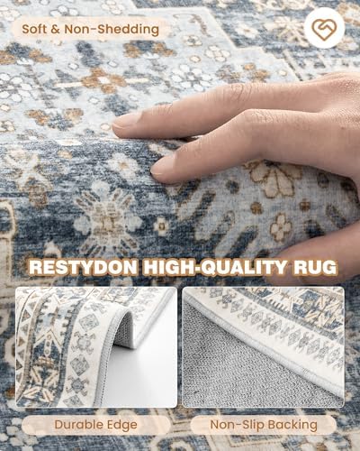 Area Rugs 5x7 Washable Rugs for Living Room - Image 7