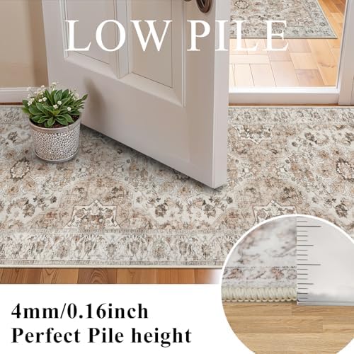 Washable Hallway Runner Rug 2x6: Non Slip Runner Rugs - Image 4