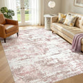 5x8 Area Rugs Abstract Washable Living Room Rug by JessibouAreaRug