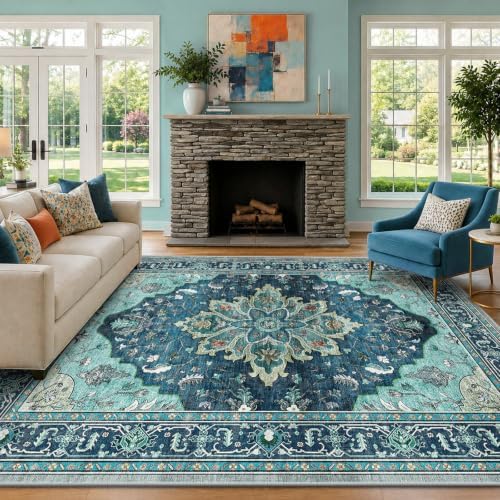 RELEANY Washable Area Rug - Image 5