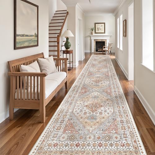 zesthome 2'6 x 12' Runner Rug Non Slip, Washable Kitchen Rugs by Zesthome