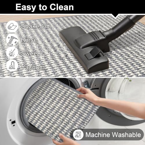 Ultra Thin Door Mat 24"x 36", Non-Slip Entrance Rugs - Image 5