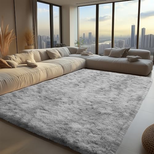 Zentavio Grey and White Area Rugs - Image 5