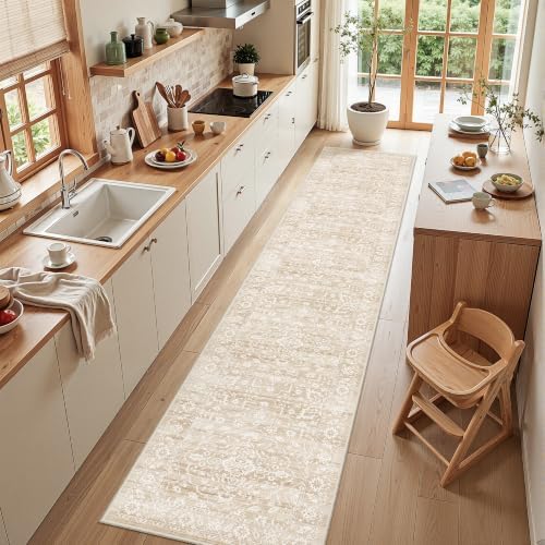 Soalmost Runner Rug Non-Slip for Hallway 2x10, Washable Soft Kitchen Rug - Image 2