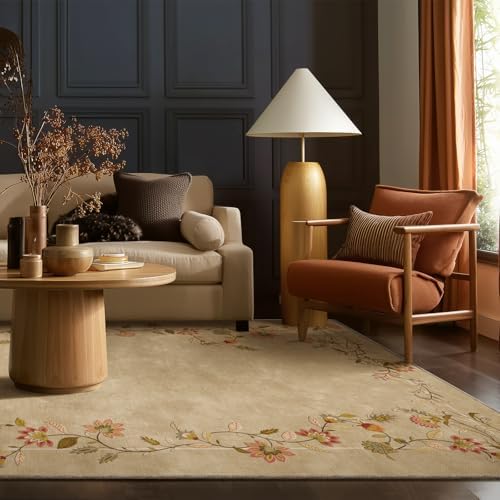 5x7 Living Room Area Rugs: Washable Bedroom Rug Non Slip Soft Large Carpet - Image 5