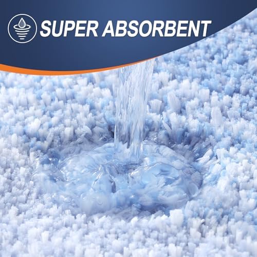 OLANLY Large Bathroom Rugs 44x32, Extra Soft Absorbent Microfiber Bath Rugs - Image 4
