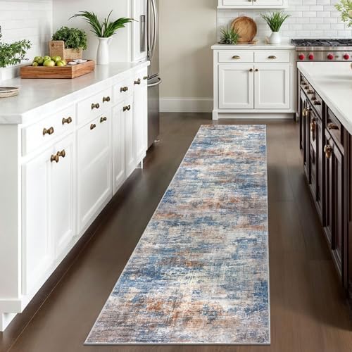 IOHOUZE Abstract Runner Rug 2x10 Ft Washable Runners - Image 3