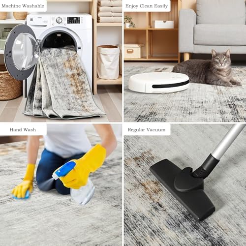 Toneed Washable 6x9 Area Rug - Image 7