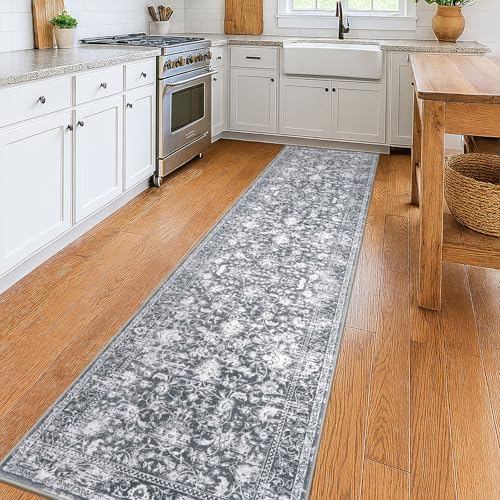 KILOCOCO Runner for Hallway 2.6x10 ft Washable Runner Non-Slip Rug - Image 3