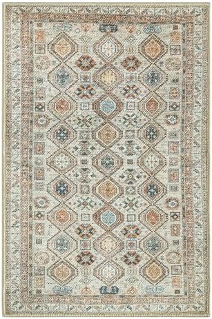 Keen Home Design Vintage Washable Entryway Rug, Non-Slip Low Pile - Image 3