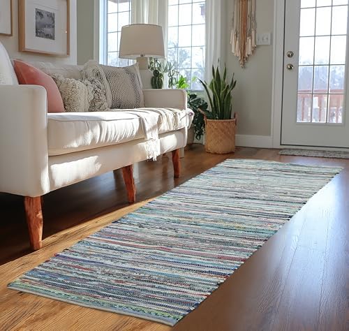 COTTON CRAFT Cotton Chindi Floor Runner - Image 3