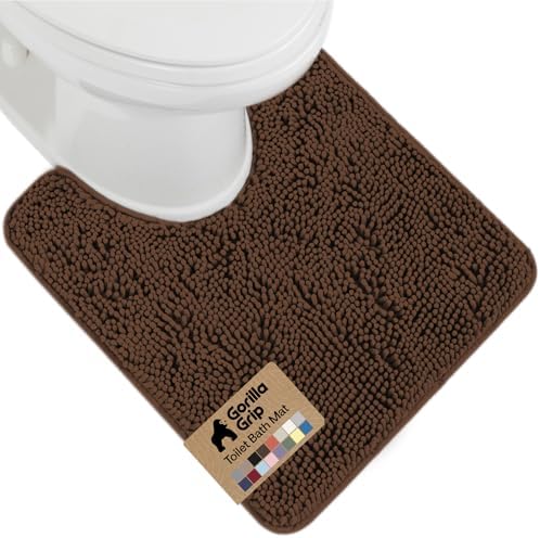 GORILLA GRIP Chenille Bath Rug Mat by GorillaGrip