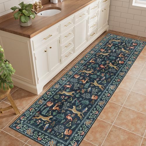 DUKINO 2x6 Runner Rug, Washable Animal Kitchen Rugs Non Slip - Image 3