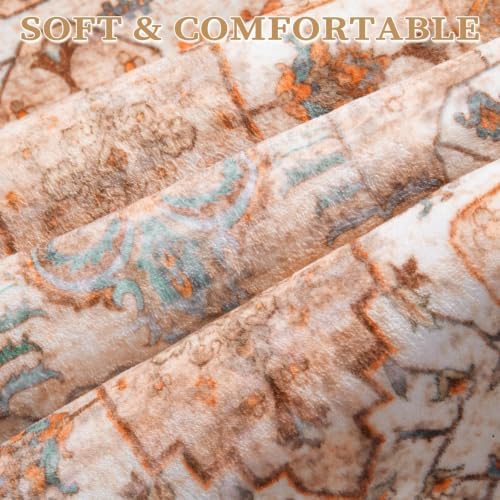 SERISSA 5x7 Washable Non Slip Boho Area Rug - Image 4