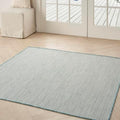Nourison Home Courtyard 4' x Square Indoor/Outdoor Serged Edges Square Area Rug by NourisonHome